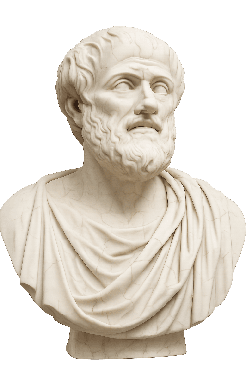 Statue with VR headset